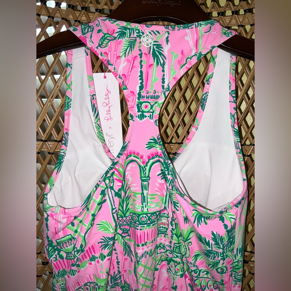 Lilly Pulitzer NWT Mina Bra Tank Top Always Worth It Size XS - Picture 9 of 12
